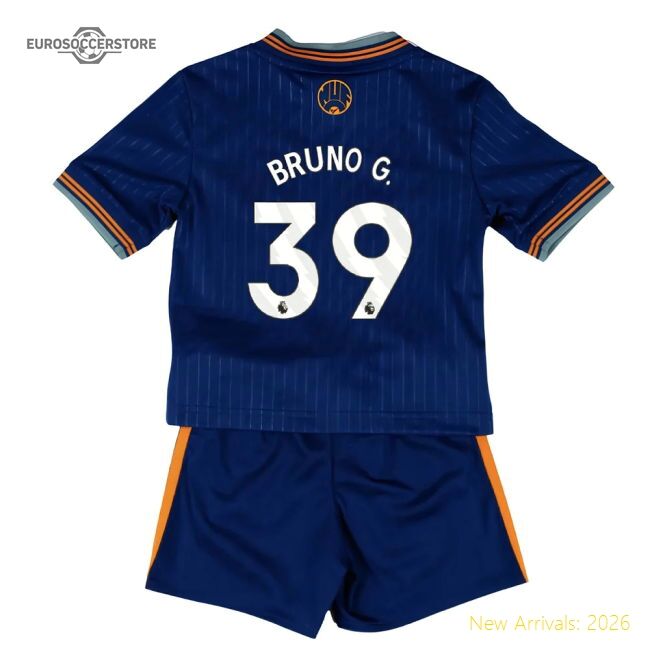 Luxury Third Premier League Team Bruno G. Jersey 2025-2026 Flexible