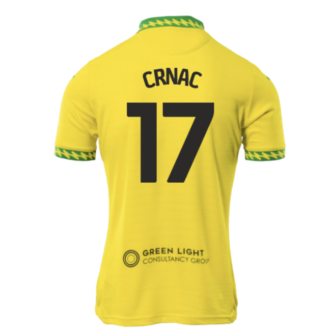 soccer jersey 2025-2026 Norwich City Home Shirt (Crnac 17)