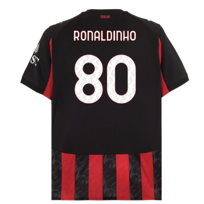 Genuine Rossoneri R. 8 #0 New Season Official Merchandise (v7)