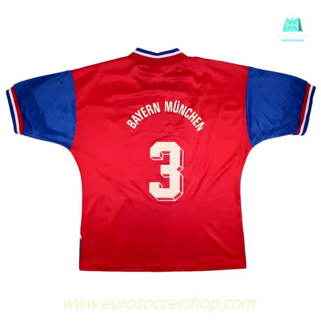 Bayern Munich 1993-95 Home Shirt (XL) #3 (Very Good)