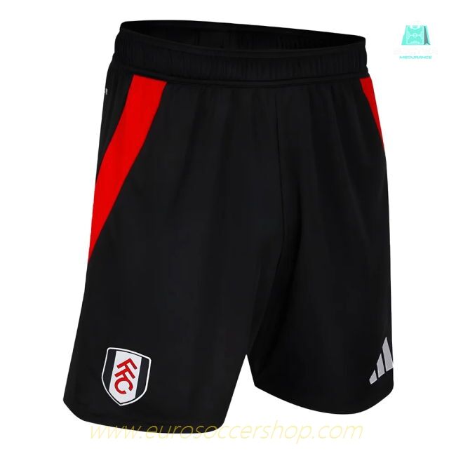 2024-2025 Fulham Home Shorts (Black)