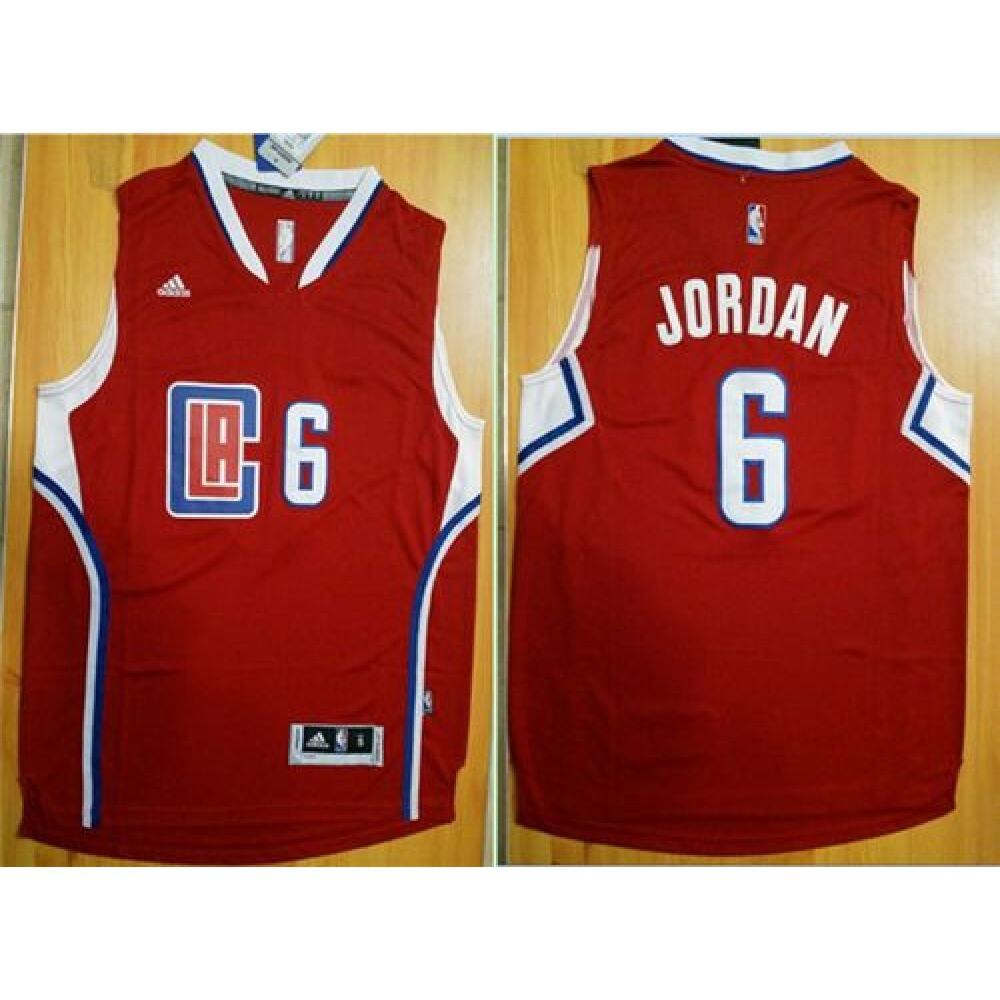 6 Red Jersey - - Basketball Fan Gear