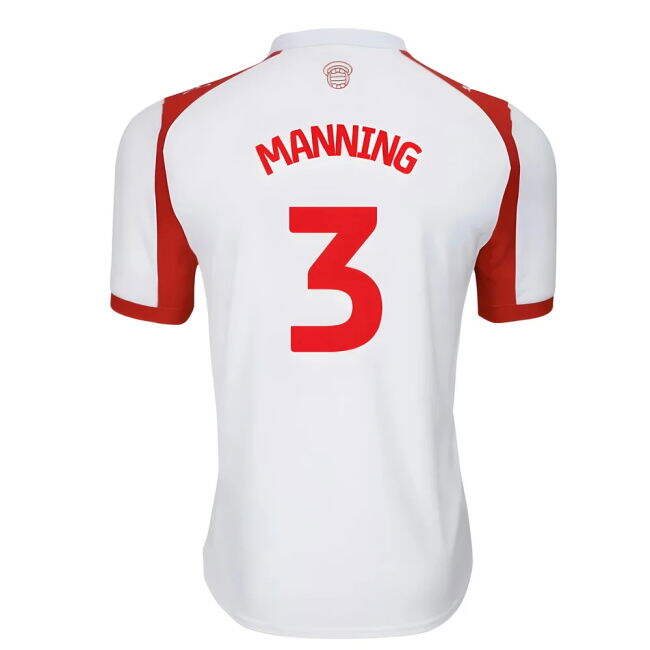Manning 3 Updated Breathable Southampton Home Football Shirt (Kids)