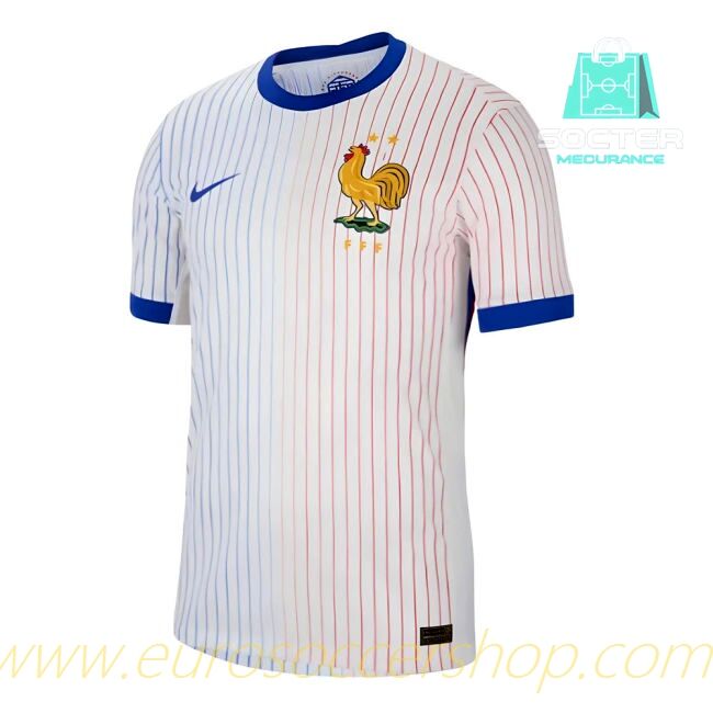 2024-25 Edition France Away Football Shirt (Mbappe 10)