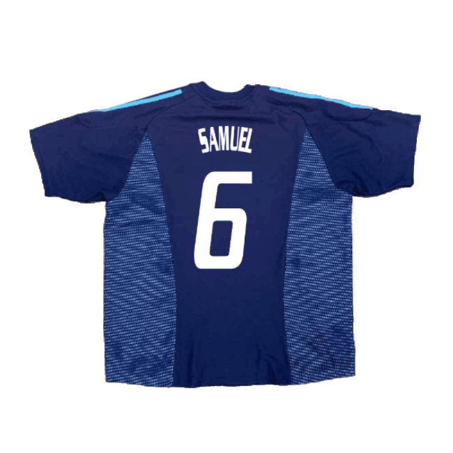 Samuel 6 Argentina International Team Supporter Shirt - Adults Version