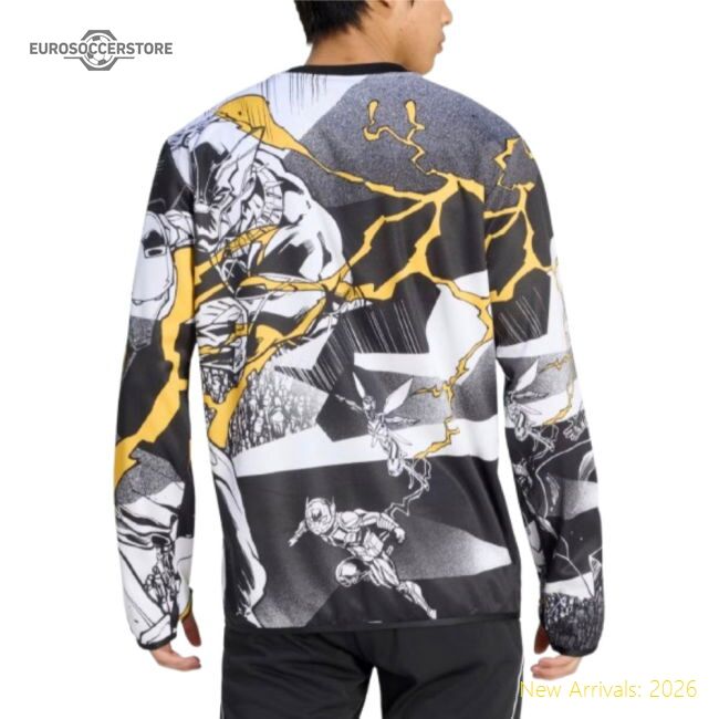 Premium-grade 2025-2026 Real Madrid Pre Match Warm Top (white)