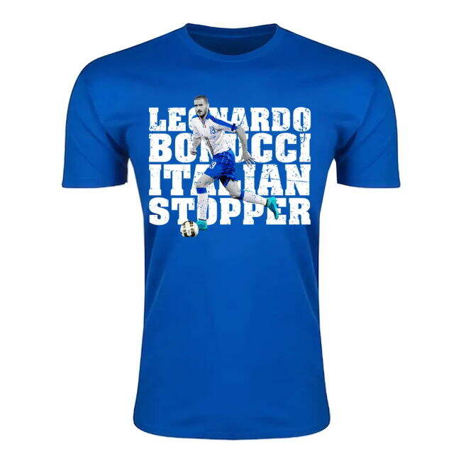 Leonardo Bonucci Italian Stopper T-Shirt (Blue) - Kids