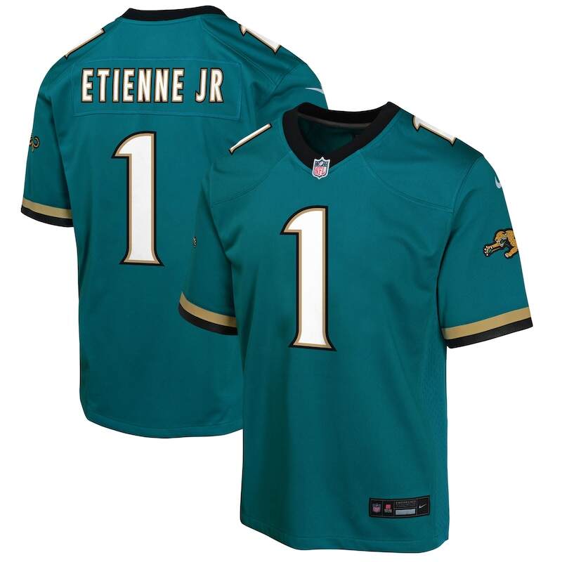 None Travis Etienne Pro Bowl JAX Jaguars Authentic Jersey Game Day Wea