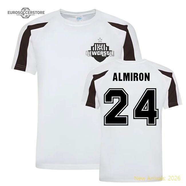 Official Miguel Almiron Newcastle Sports Training Jersey (white