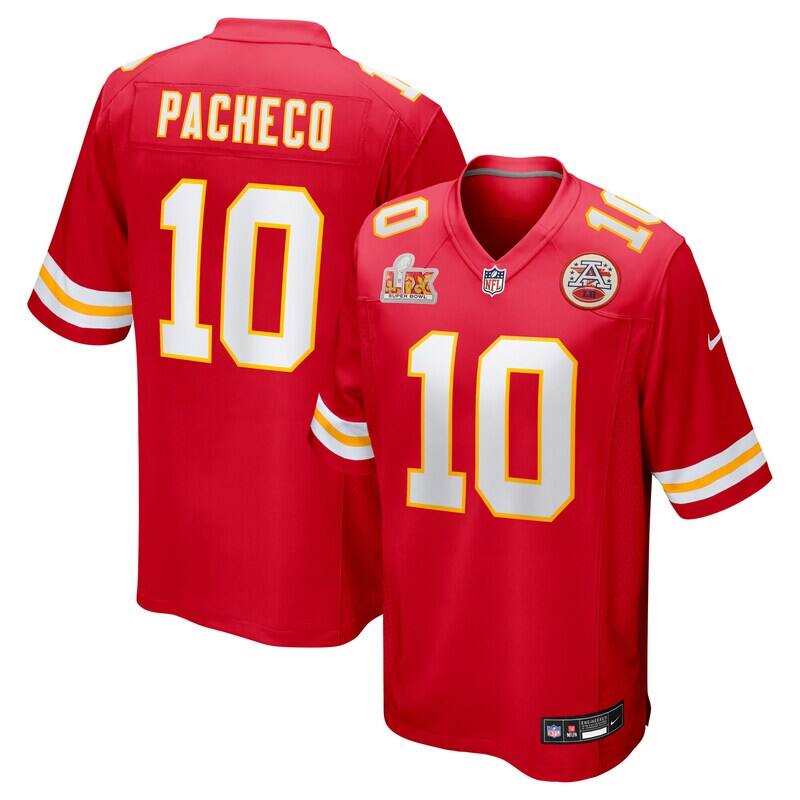 None Isiah Pacheco Kansas City Chiefs Great Value Authentic Jersey