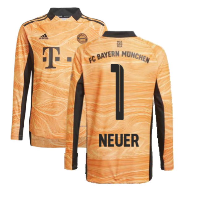 2021-2022 Bayern Munich Home Shirt (Orange) Moisture Wicking
