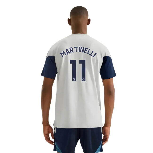football shirt 2025-2026 Arsenal Training Tee (Grey) (Martinelli 11)