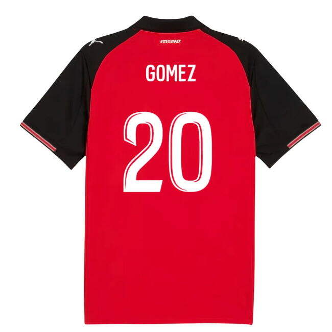 2025-2026 Stade Rennais Home Shirt for (Adult