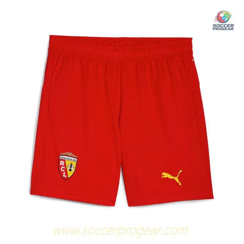RC Lens Home Shorts 2025/26 Collection
