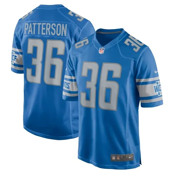 None Riley Patterson Game Jersey - Blue | NFL Player Jersey | NFL Foot