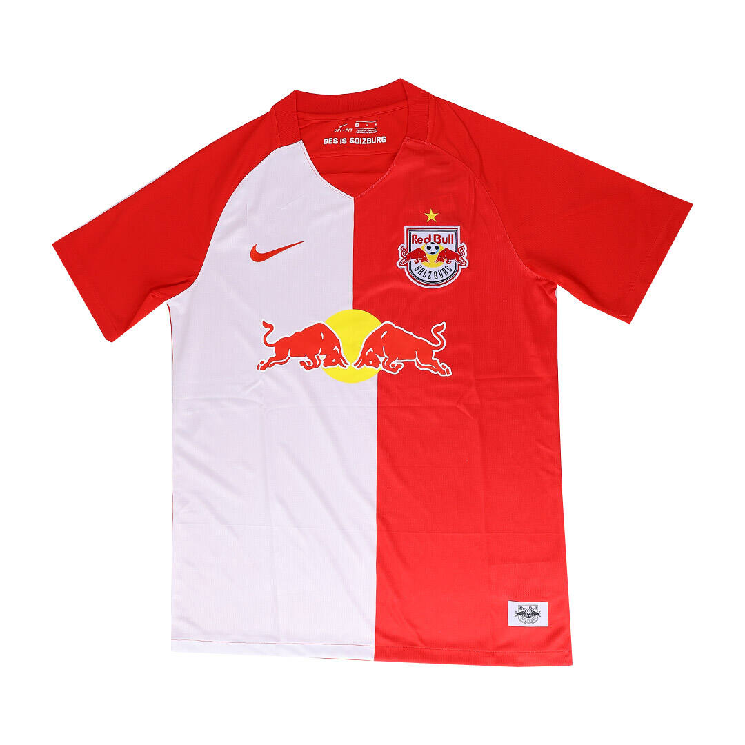 FC Red Bull Salzburg 20-21 Home WhiteRed Soccer Jersey Shirt -