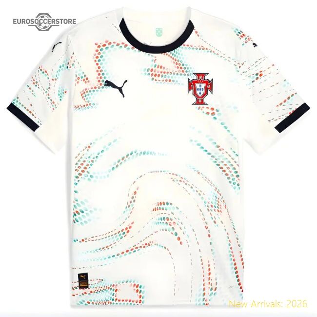 2026 Portugal Away Football Jersey - Cristiano Ronaldo Match-Day