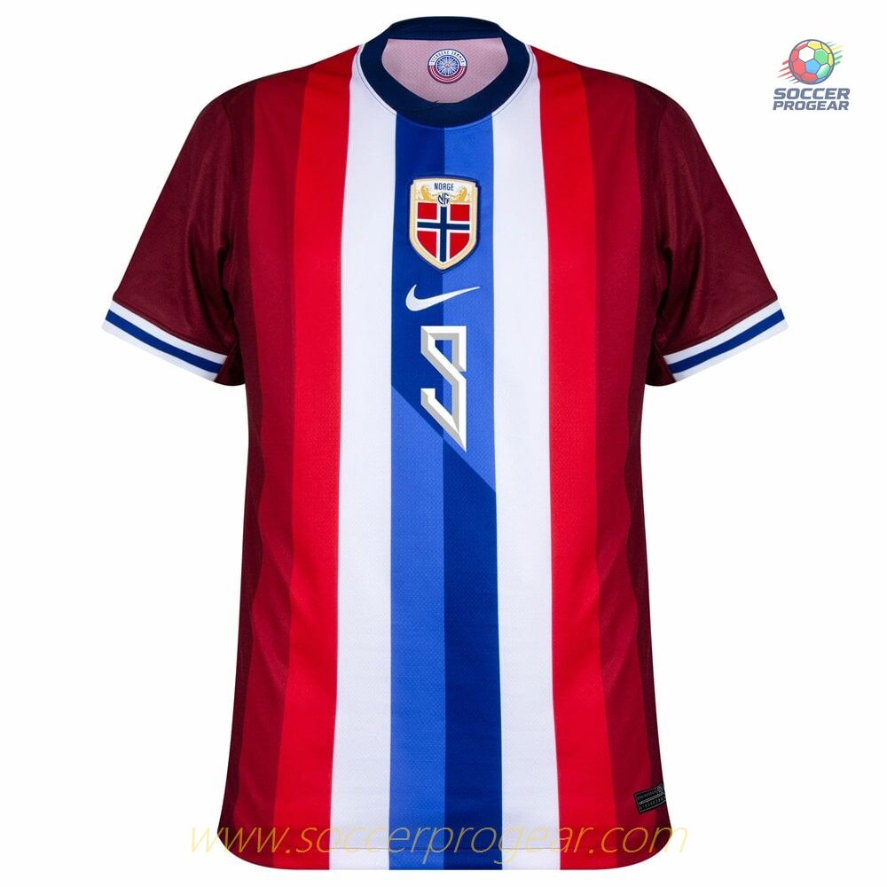 Norway Home Football Team Jersey 2024/25 Collection Haaland