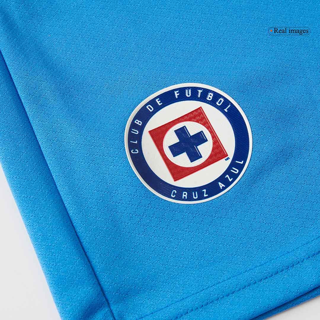 Kid's Cruz Azul Away Soccer Jersey Kit(Jersey+Shorts) 2024/25Authentic