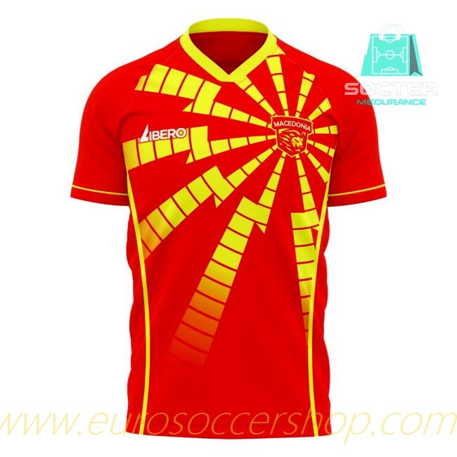 2025/26 Campaign Replica Macedonia Home Jersey (Your Name)