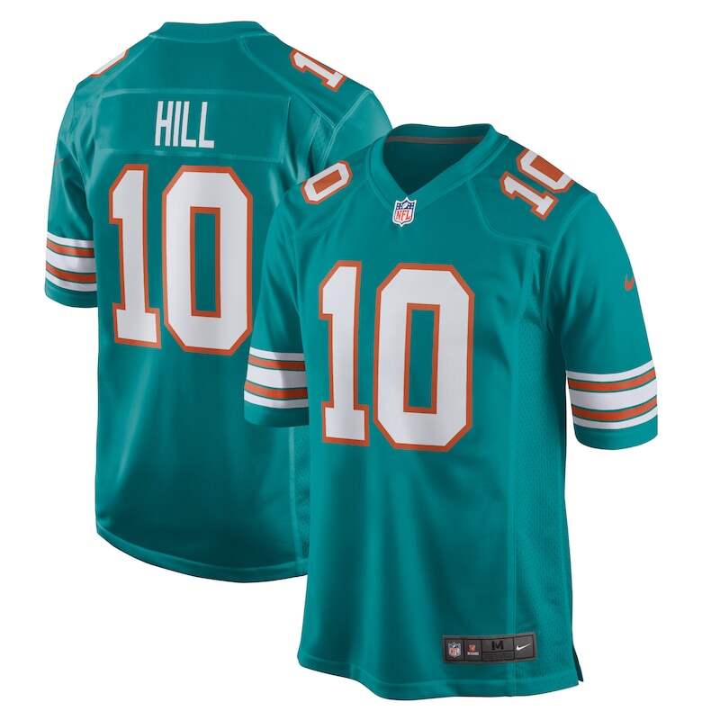 None Tyreek Hill MIA Dolphins Official Collector's Item Game Day Wear