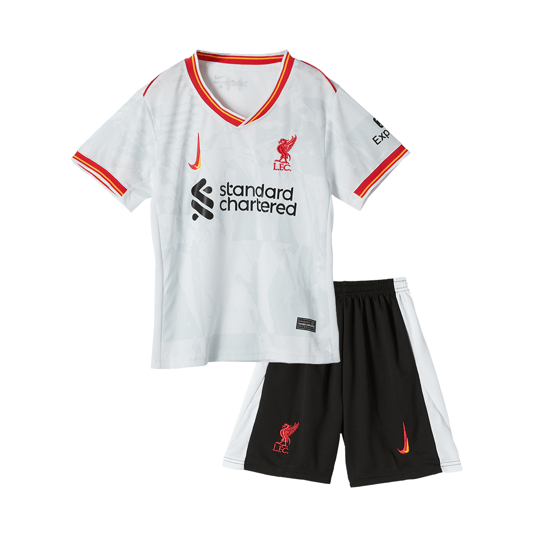 Liverpool Third Away Kids Soccer Jerseys Kit