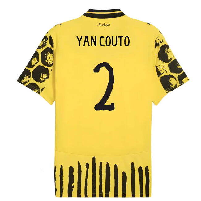Borussia Dortmund (dortmund) Official 2025-2026 Home Soccer Jersey - Var5-18