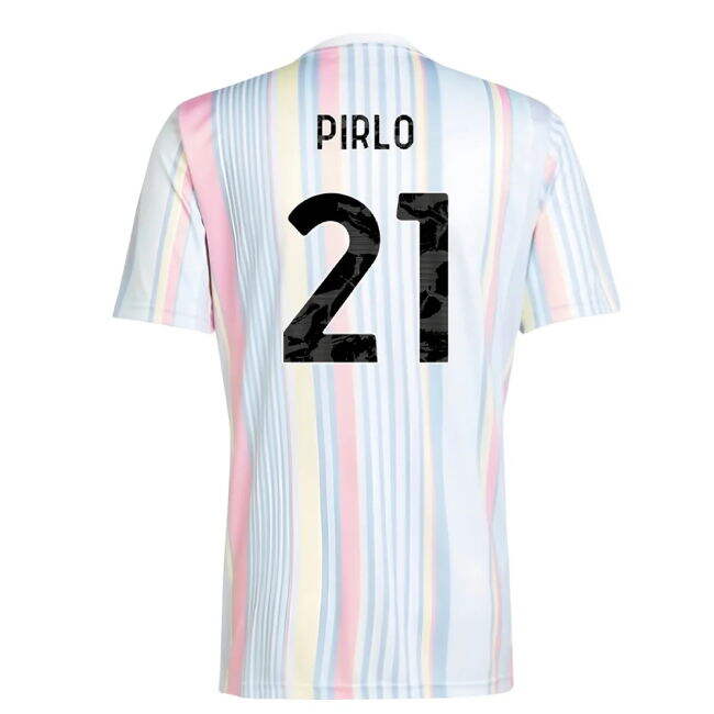 Juve Pirlo #21 Official Licensed Intense Modern Style Fan Jersey