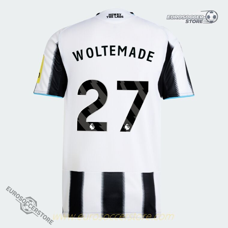 Newcastle United 25-26 Home WOLTEMADE 27 Football Jersey (Player Edition)