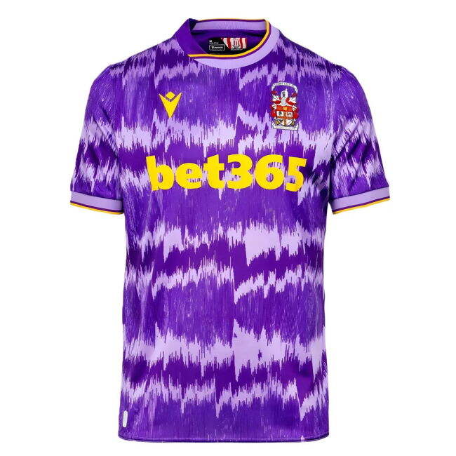 2025-20 Stoke City fashionable Away Football Shirt