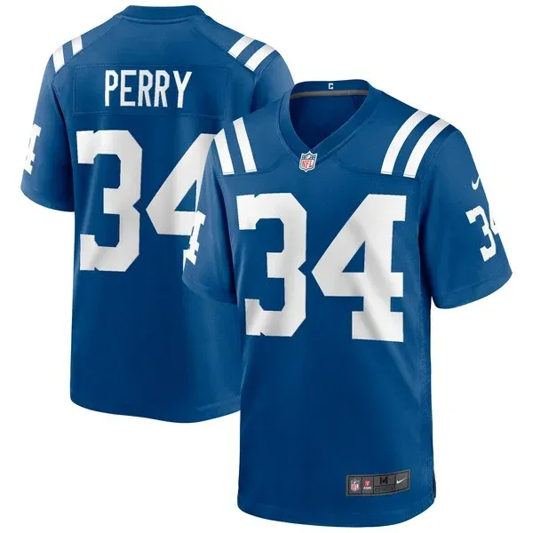 None Joe Perry Game Jersey - Royal | NFL Player Jersey | NFL Football