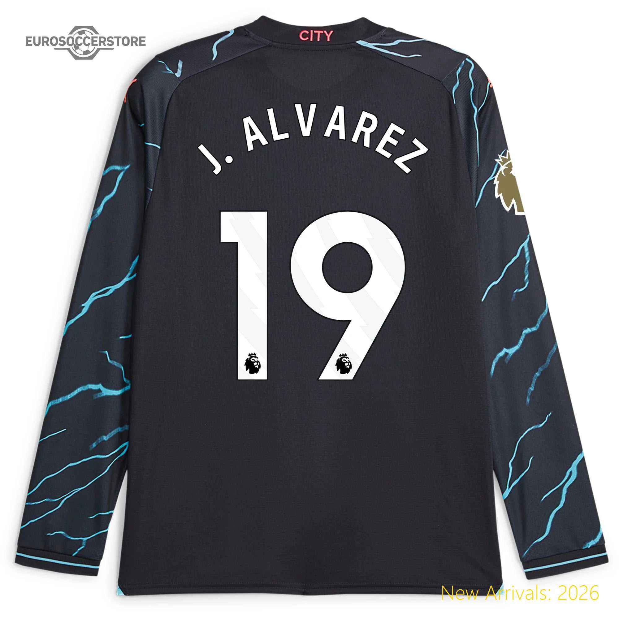 Fashionable Men Mci Team Third High-quality Jersey 2023