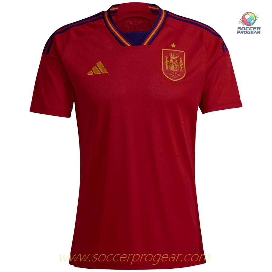 CHILDREN'S SHIRT SPAIN HOME WORLD CUP 2022