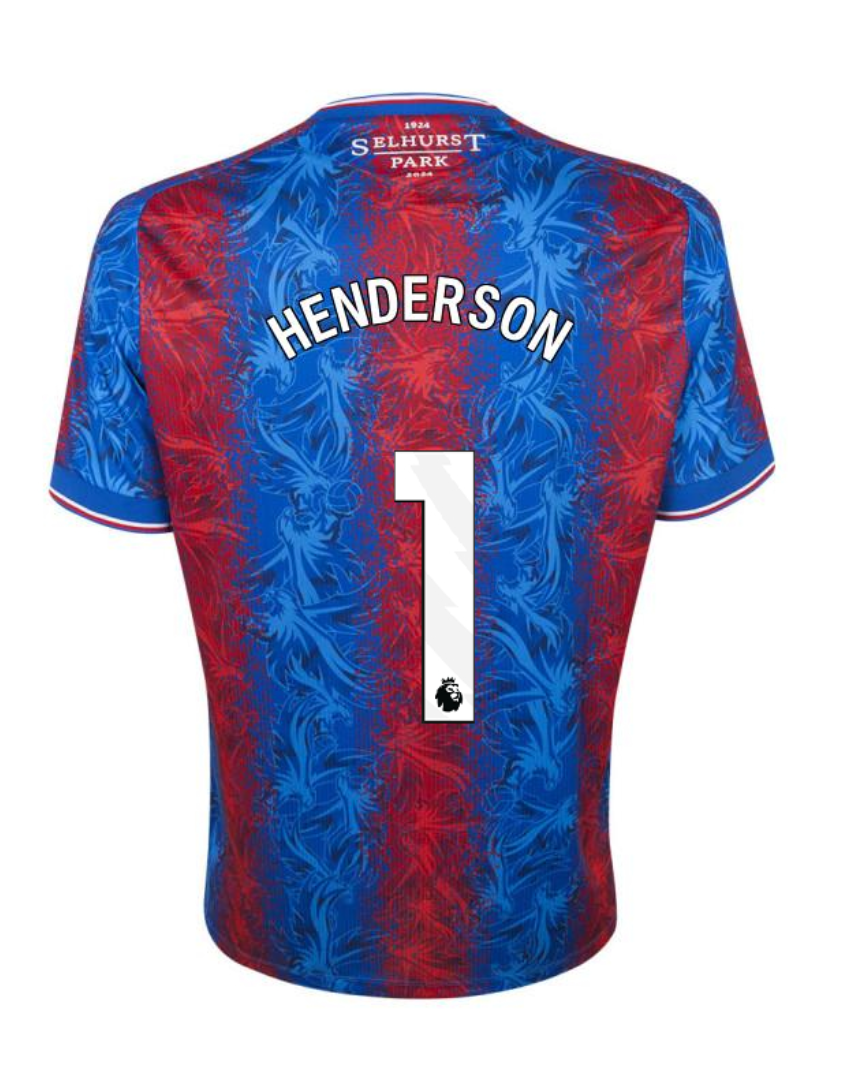 HENDERSON's 1st Crystal Palace Home Jersey for the 24-25 season