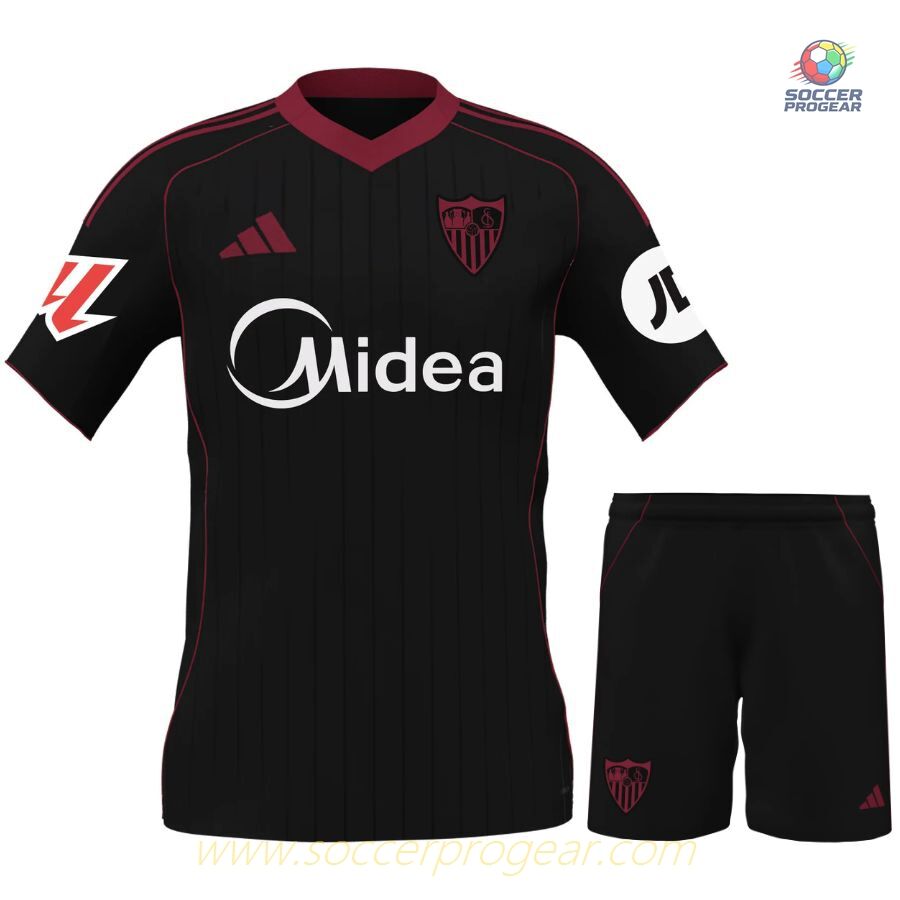 FC Seville Third Kids Editionren's Jersey Set Soccer Football Shirt 2025-26 Edition