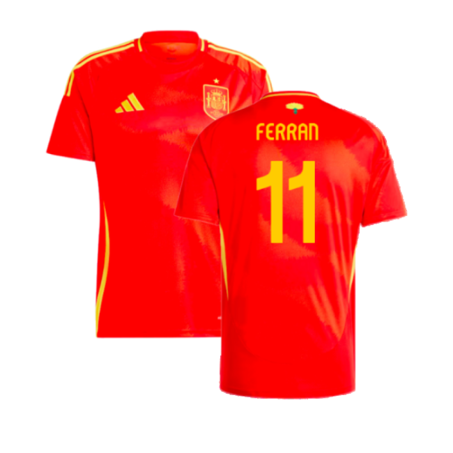 Match Replica Spain Home Replica Jersey (Adults) (Ferran 11) (1)