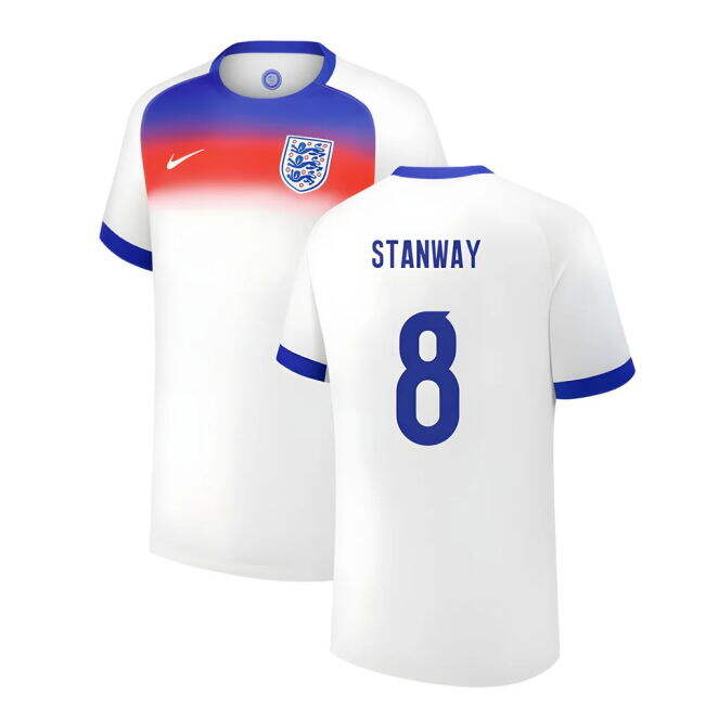 Womens STANWAY 8 England A Team Top Tier Home Elite Kit