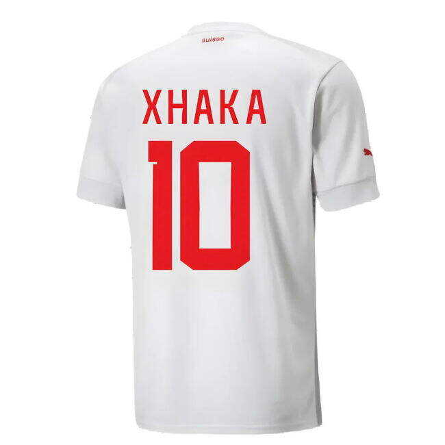 2022-2023 Switzerland Away Shirt (Xhaka 10)