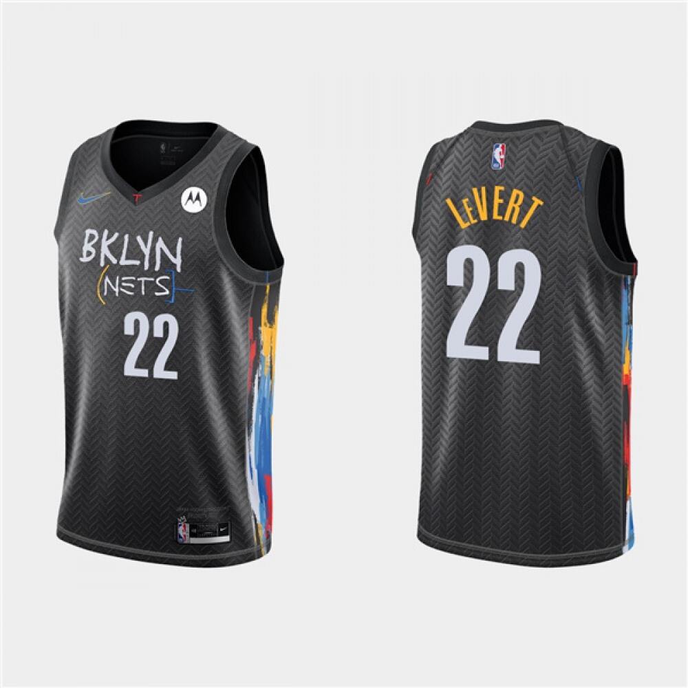 Performance 22 Brooklyn Nets Black Jersey - City Edition - NBA Collection