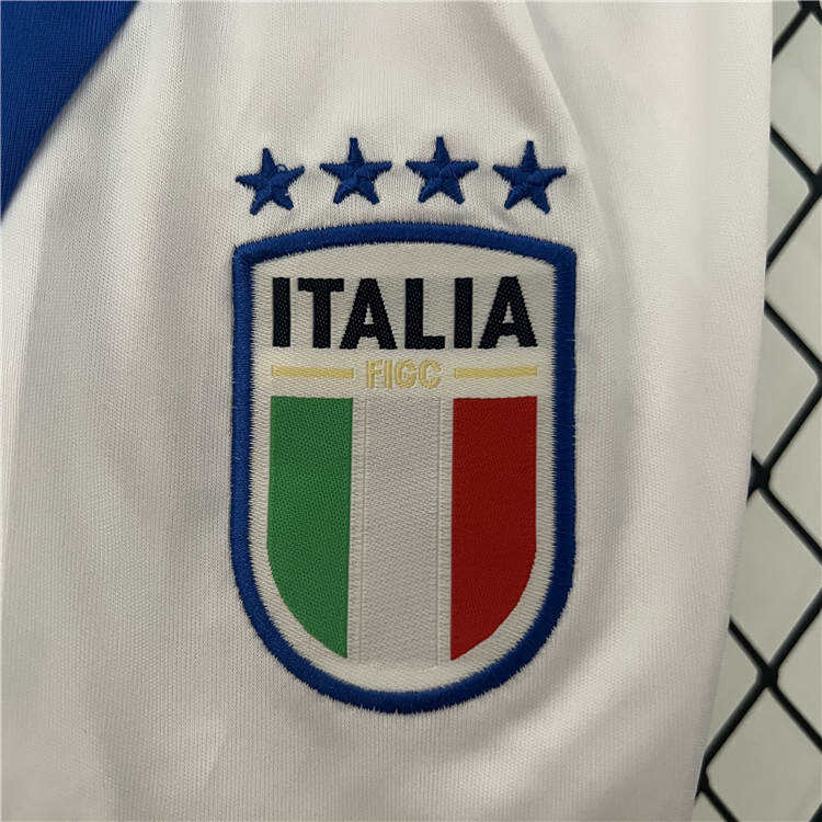 Kids Italy UEFA Euro 2024 Home Kit ShirtShorts - Official Replica