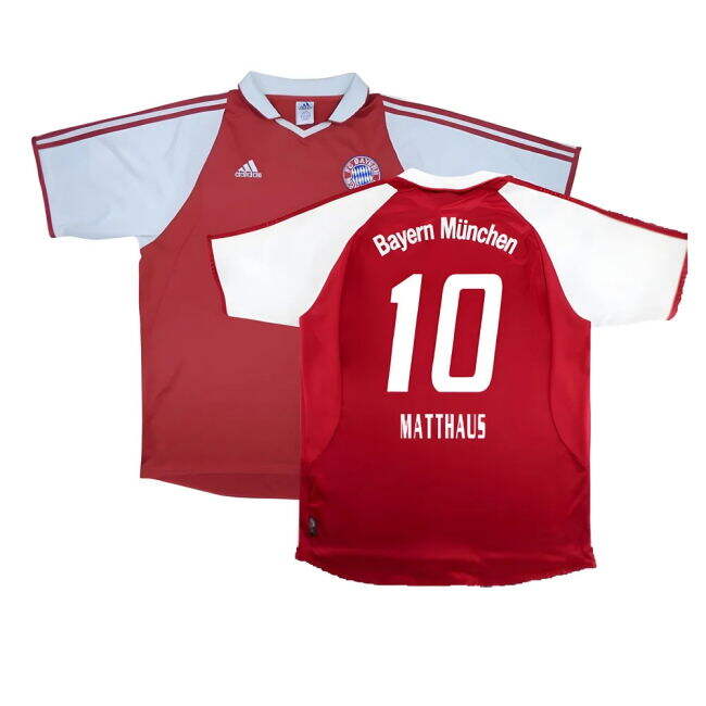 Bayern Munich 2003-04 Home Shirt ((Excellent) XL) (Matthaus 10)