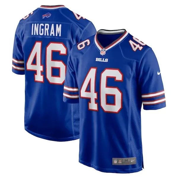 None Game Football Jersey - Royal M | NFL apparel | NFL Football
