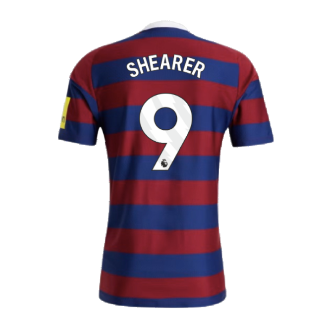 Fervent Newcastle Newcastle United Away Shirt Shearer #9 Durable M...