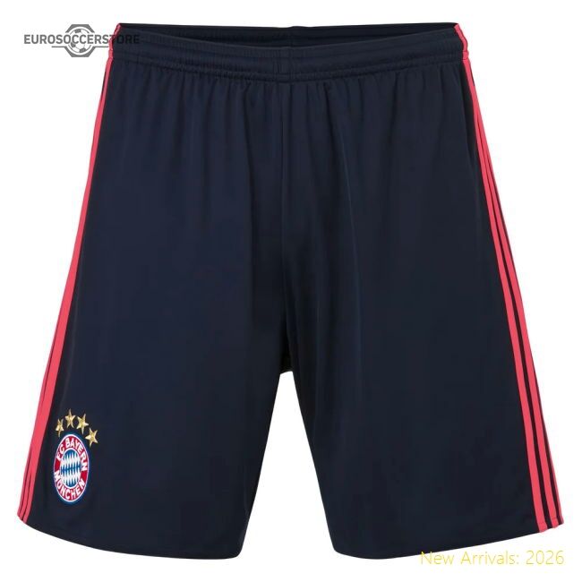 2015-2016 Bayern Munich Adidas Third Shorts - Fan Design