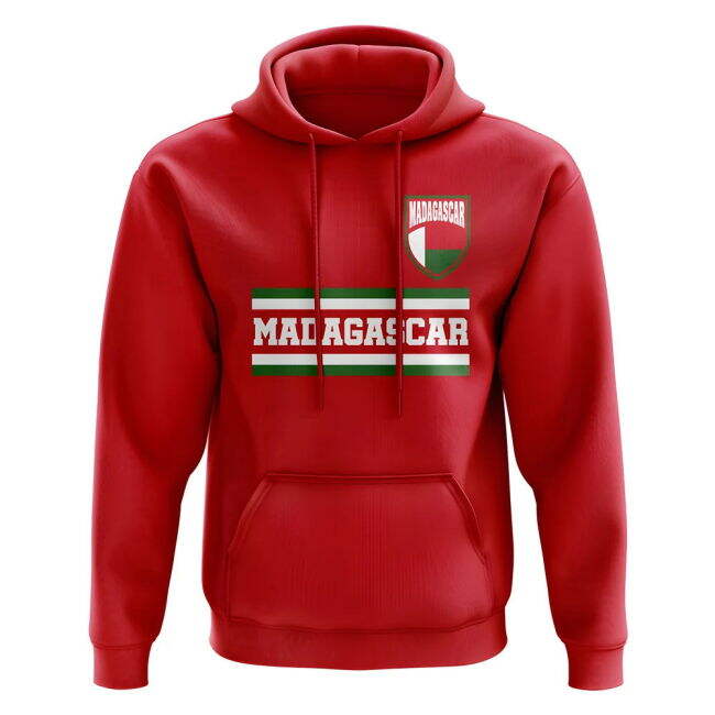 Performance-Driven Madagascar Core Football Country Hoody (Red)