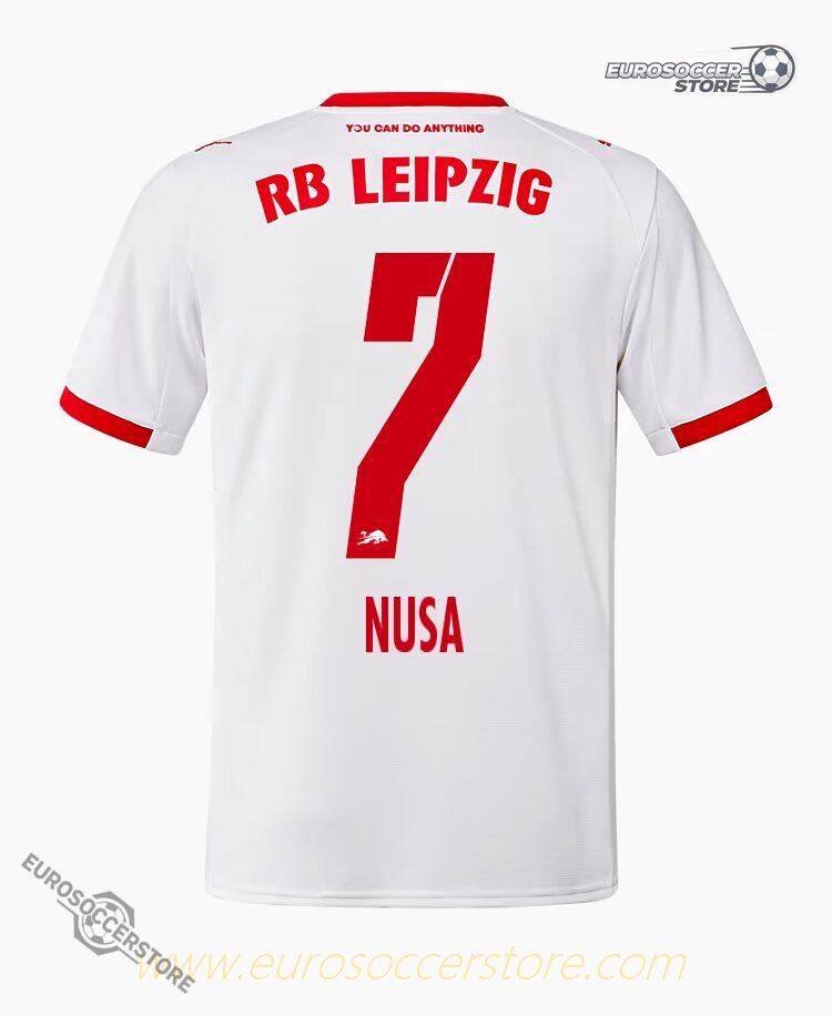 RB Leipzig 25-26 Season Home NUSA 7 Football Jersey