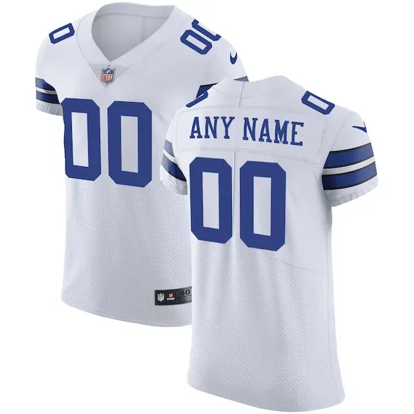 Performance Dallas Cowboys Elite Jersey - Premium White NFL Fan Jer...