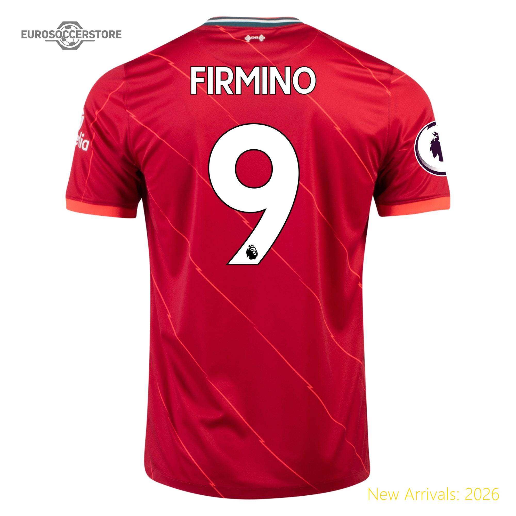 Eye-catching Adult Liv Firmino High-quality Home Jersey 2021