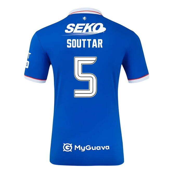 Authentic Design Rangers Fc Souttar #5 New Release Match Day Offici...