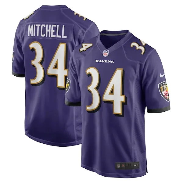 Baltimore Ravens Game NFL Jersey - Purple | Performance Football Ap...